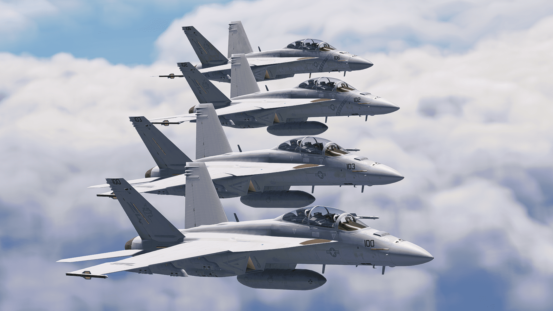  VFA-102 "Diamond Backs" for CJS Super Hornet Mod v2.4.2 F/A-18F