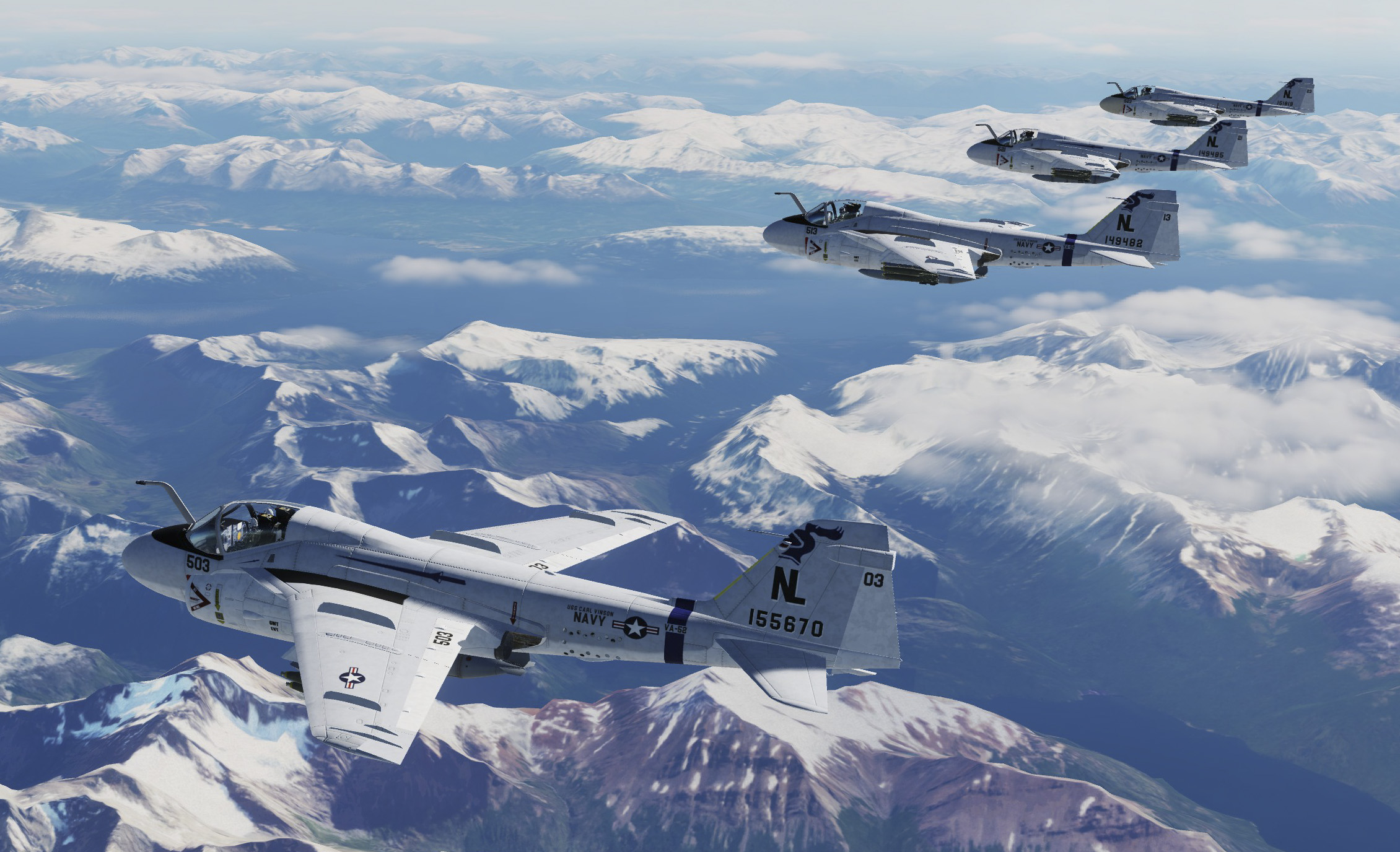 VSN A-6A VA-52 Knightriders