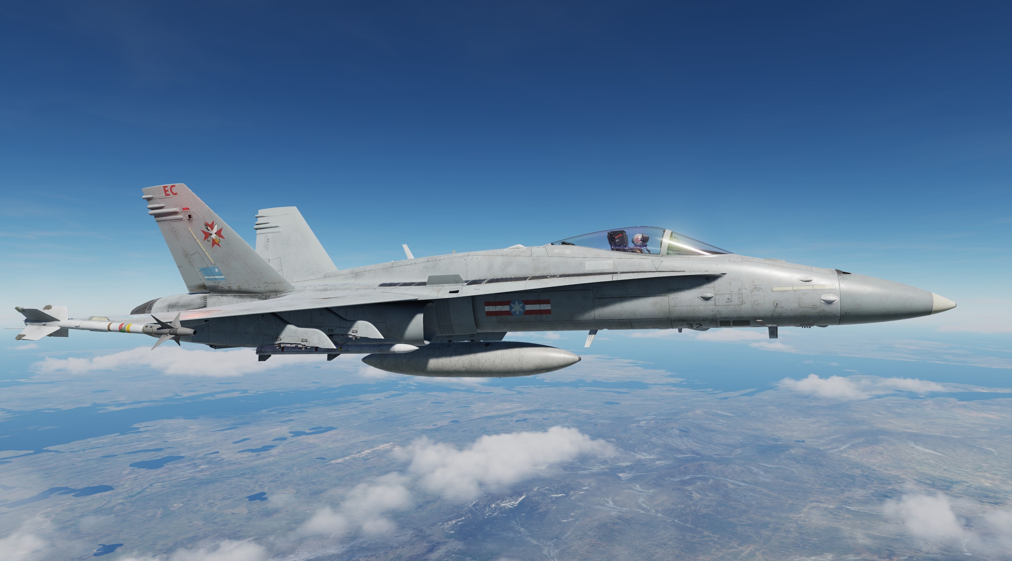 ACE COMBAT - F-18C - Aurelian Air Force - 1435th Flight
