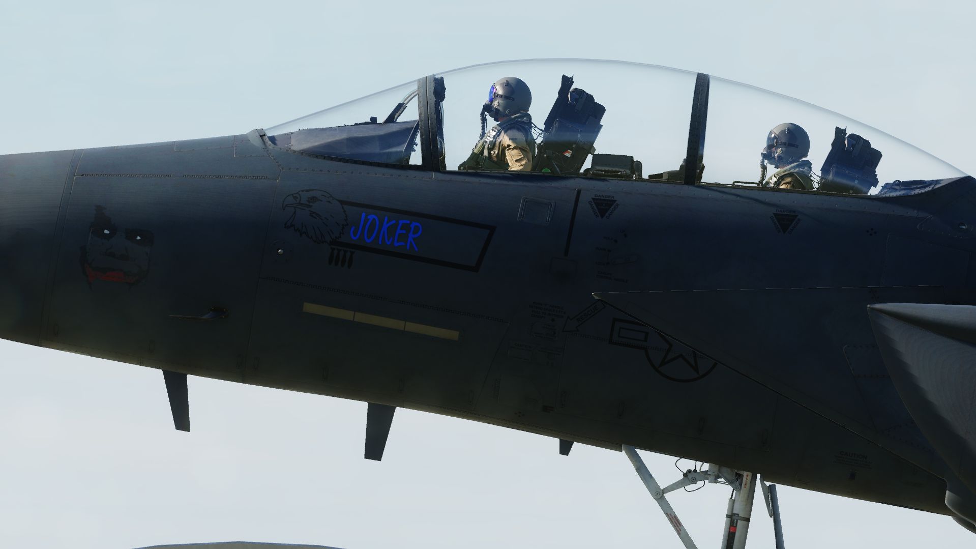 F-15E Strike eagle LN 91-307 "Joker"