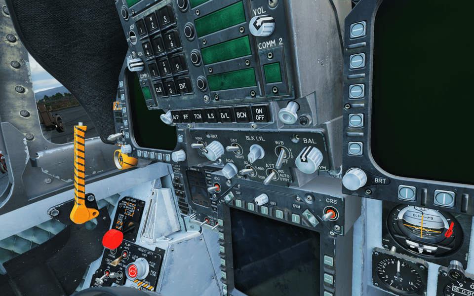 Head Movement in the Cockpit FA-18C 