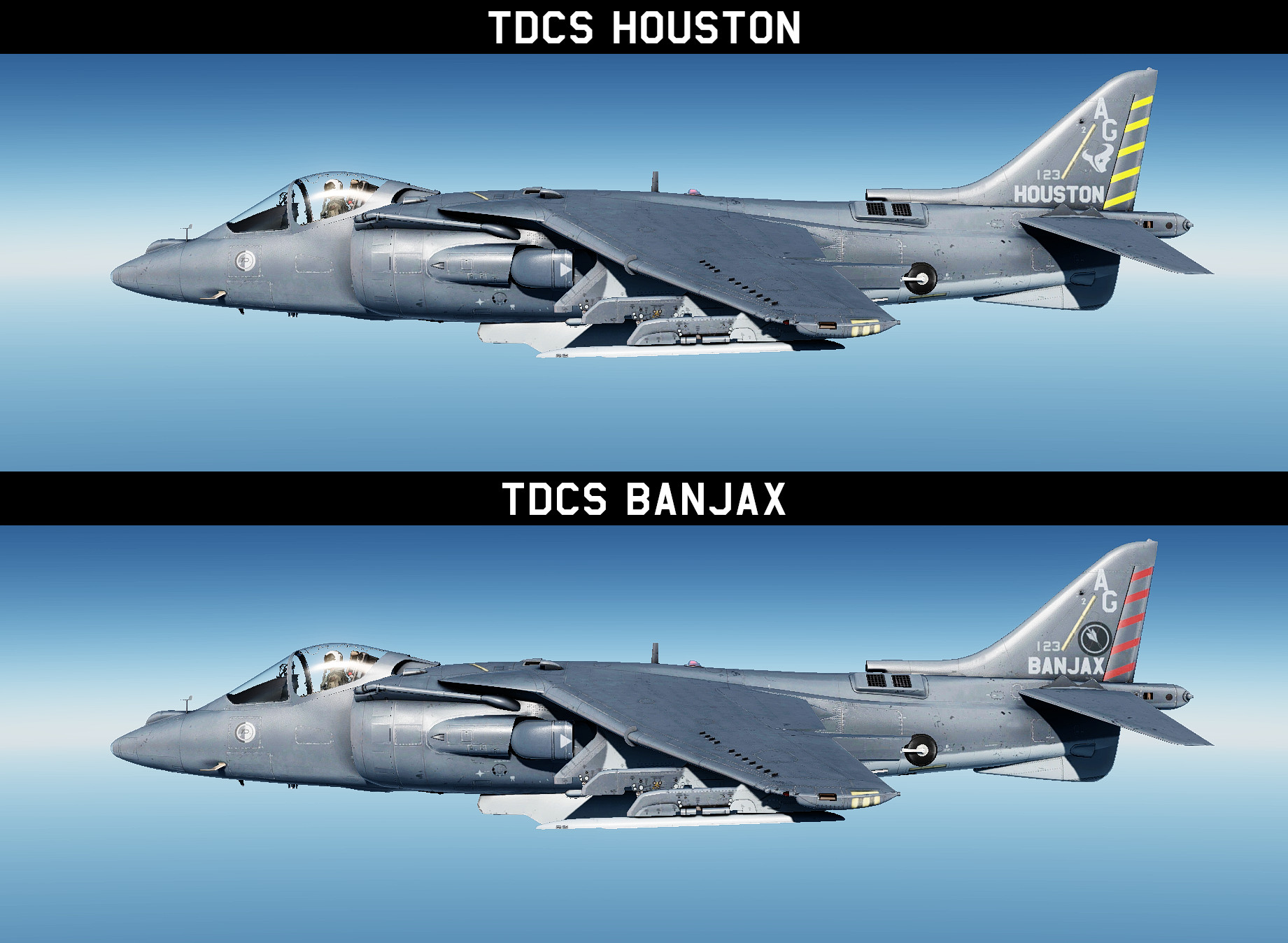 Tactical DCS AV-8B's