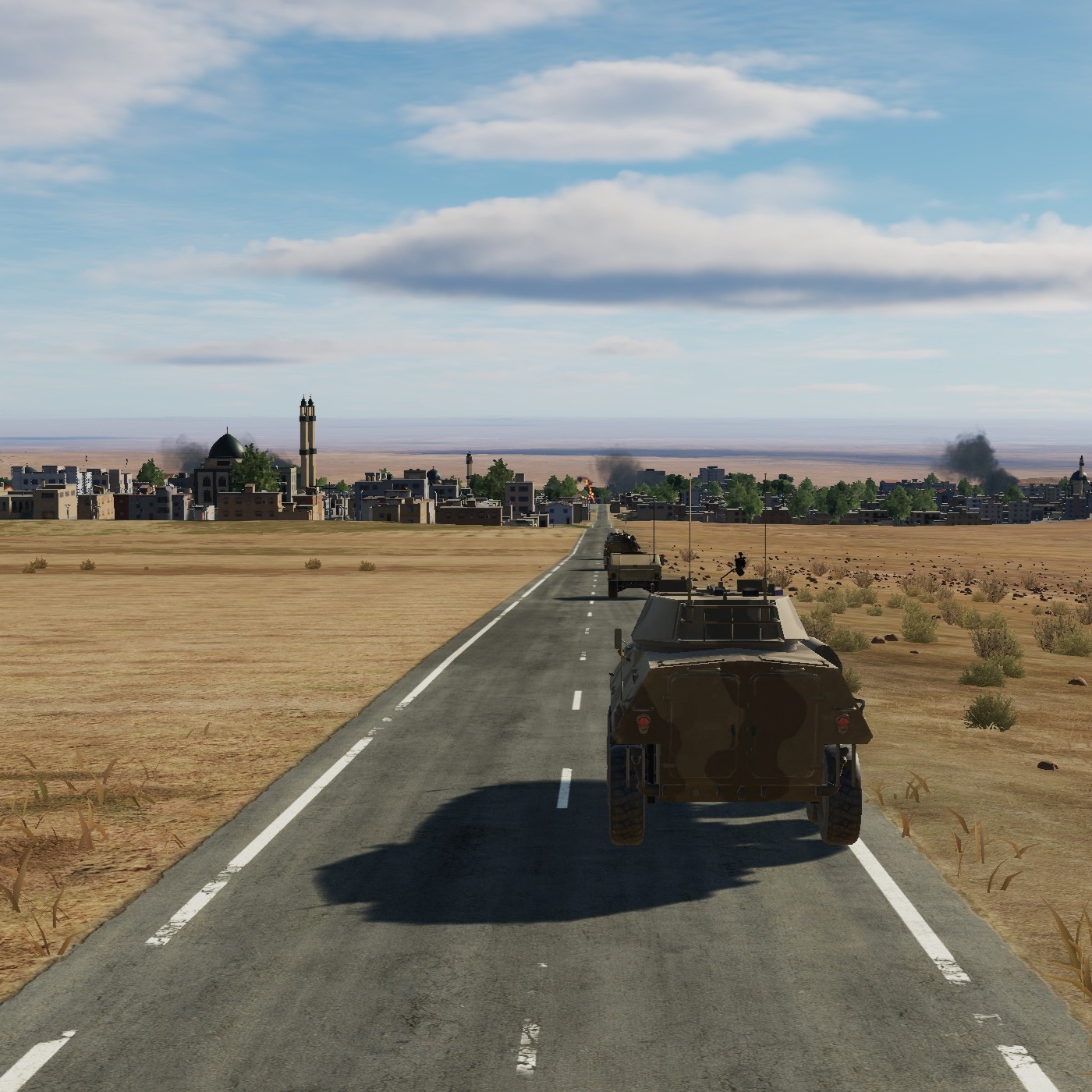 Combined arms - Entering the City