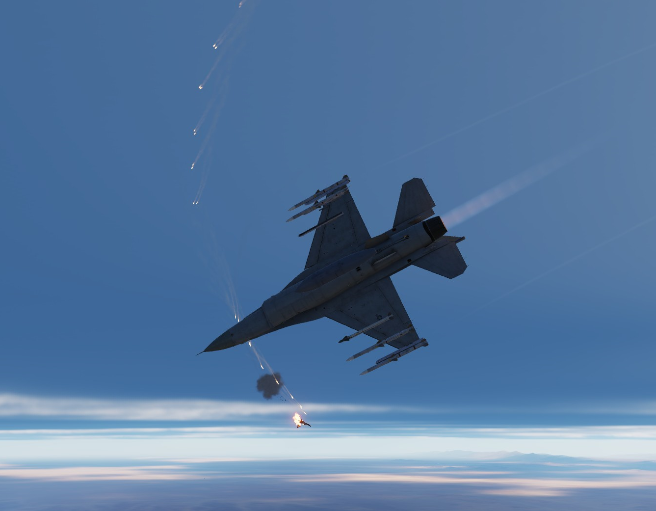 F-16C Strait of Hormuz Campaign