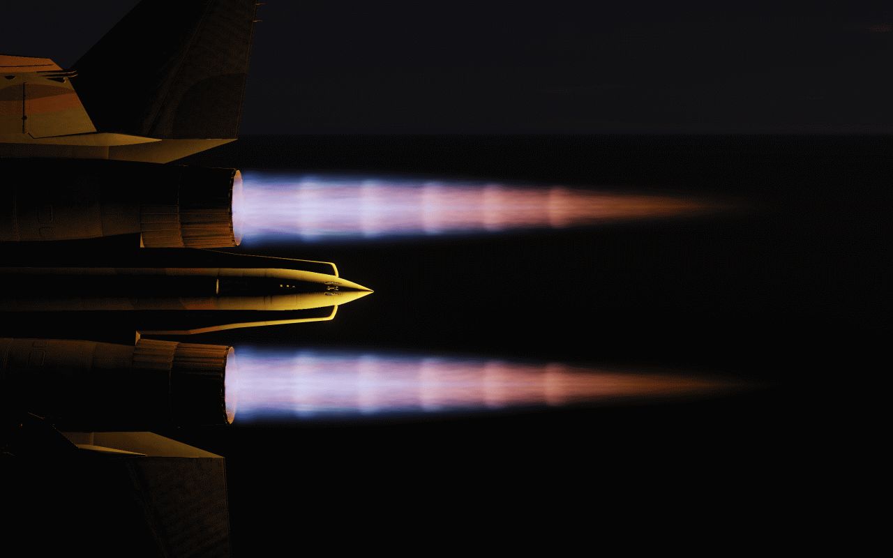 Main Afterburner Flame Texture