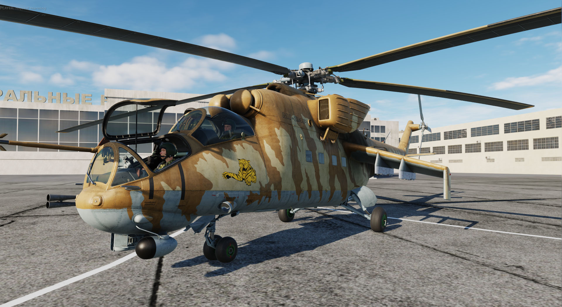 Czech Air Force - fictional tiger camo - desert