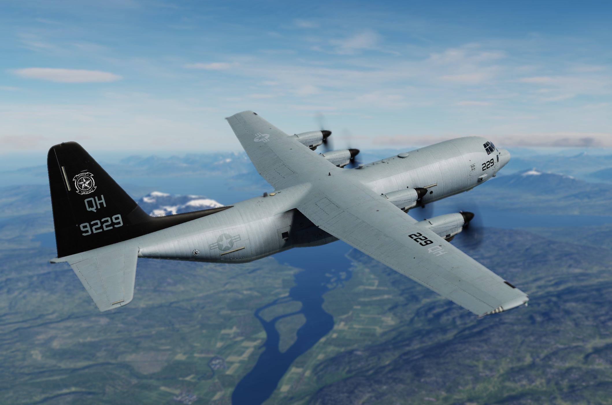 VMGR-234 and VMGR-352 USMC Liveries for C-130J (Airplane Simulation Company)