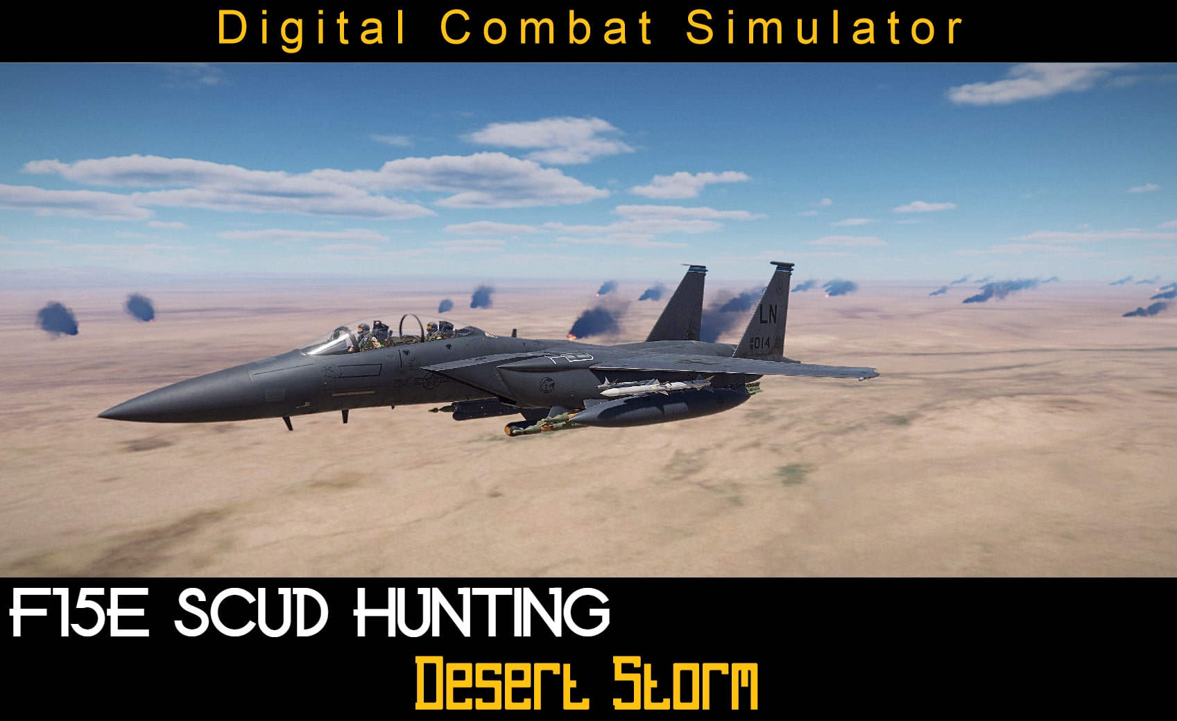 SCUD Hunting, Desert Storm *F15E* Voice Acted