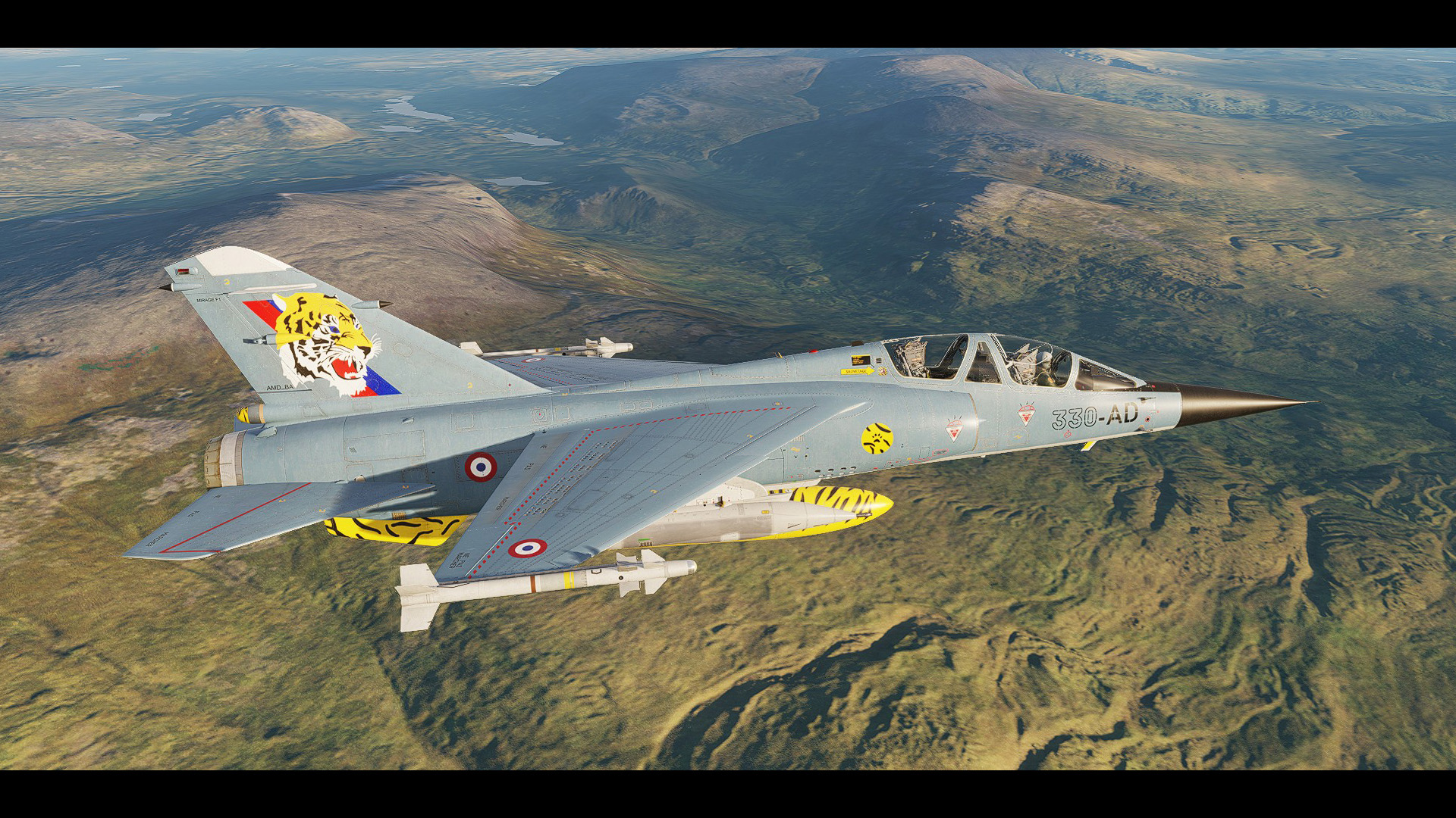 Mirage F.1B EC 5/330 'Cote d'Argent' NATO Tiger Meet 2001