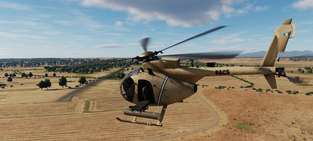 Royal Army Corps of Sahrani AH-6J/MH-6J