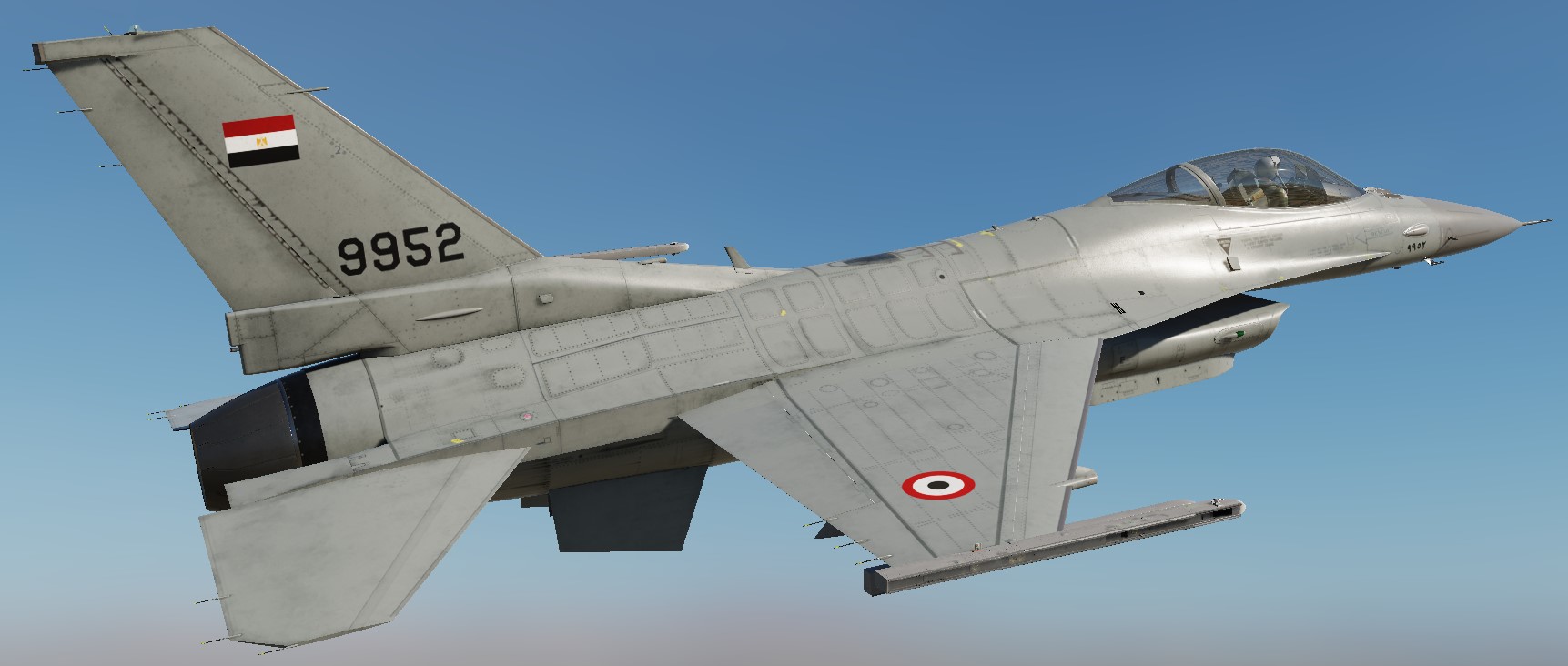 F-16 C Egyptian Gray Skin V1.01