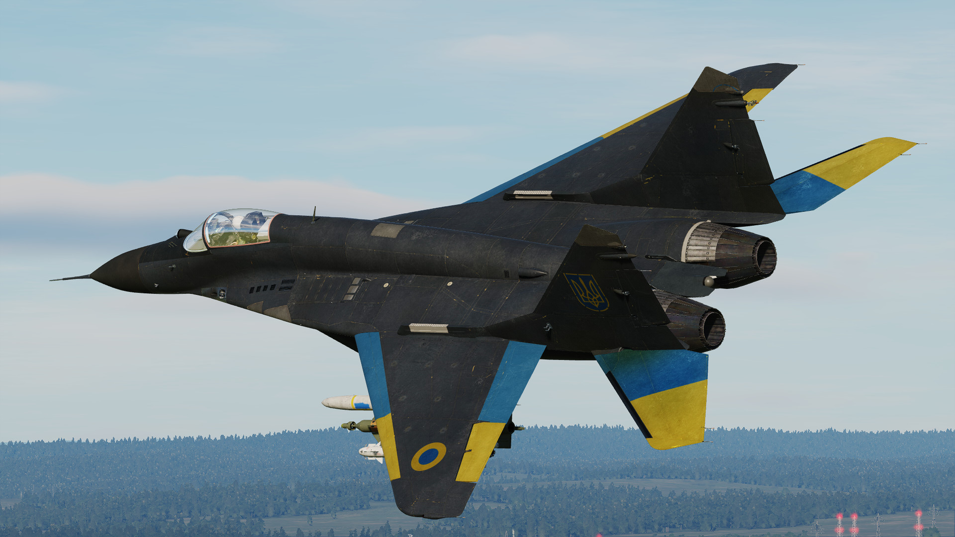 MiG 29S Ukrainian Air Force 2025 Grey Accents UPDATE V1 2