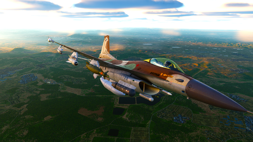 Sinking The Syrian Navy F-16C Viper Mission