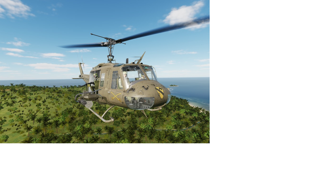DCS UH-1 Vietnam War like Village