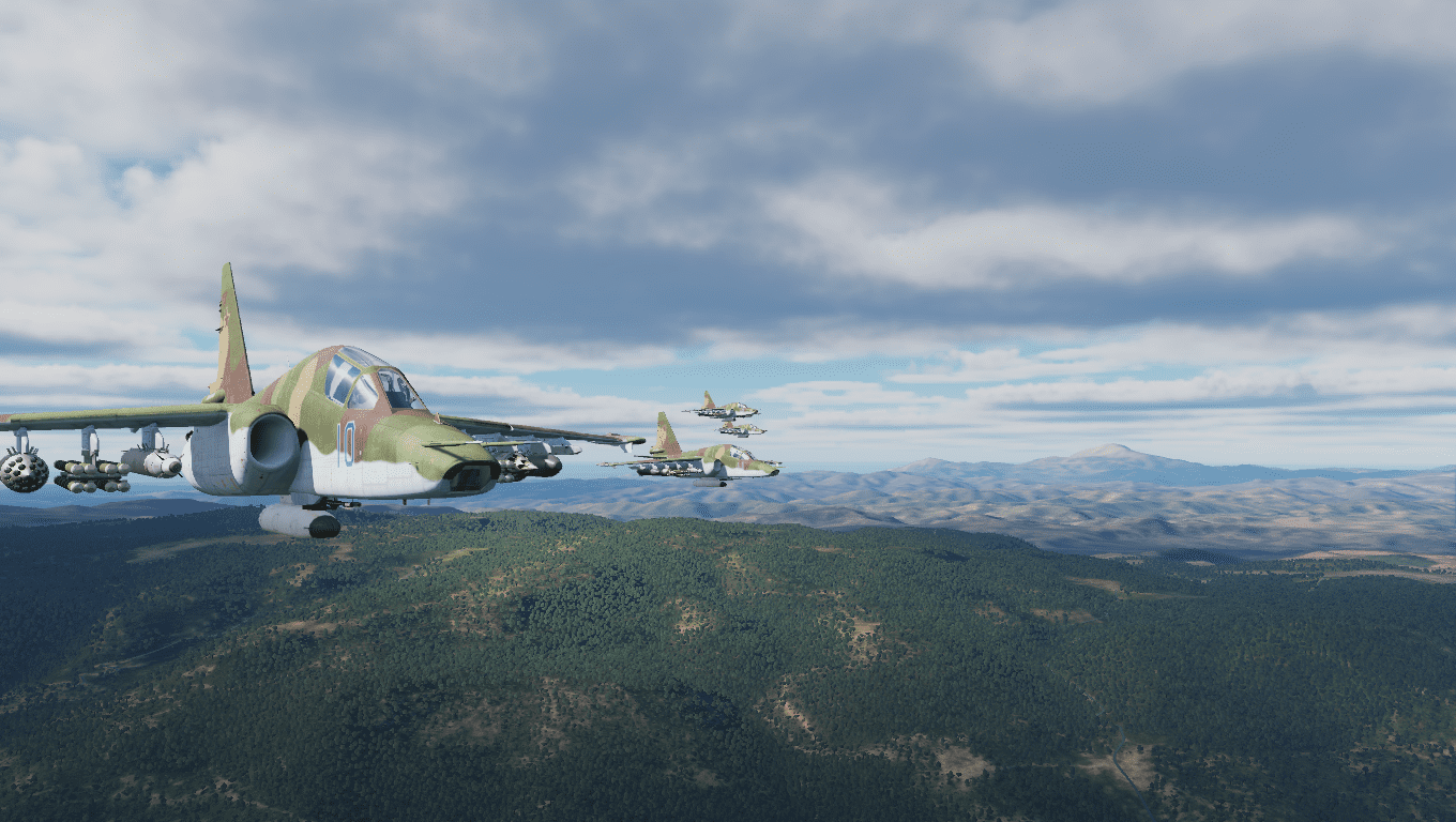 Aleppo defense with Su-25T - Syrian Civil War 