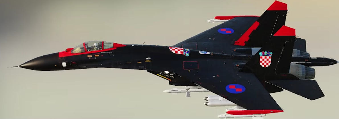 Croat Air Force SU 27
