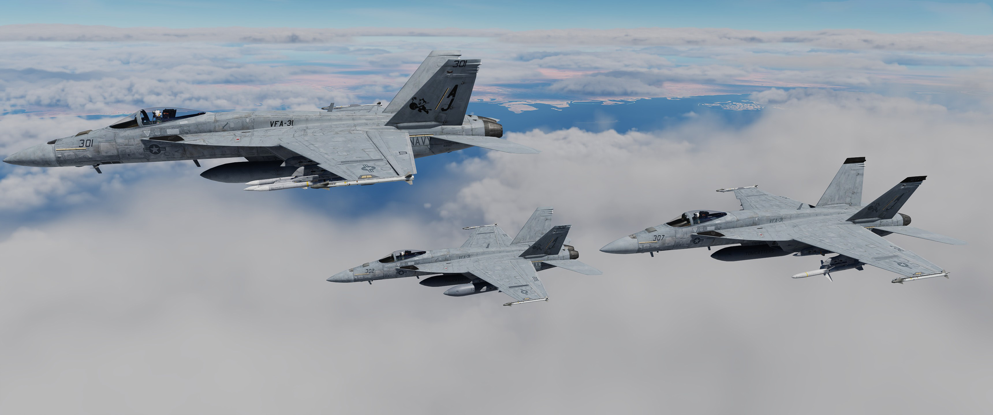 VFA-31 Tomcatters for CJS Super Hornet Mod