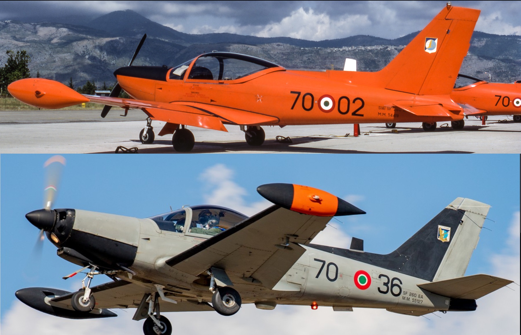 YAK-52 70° AEROBRIGATA/STORMO (LATINA) LIVERIES REPLICAS PACK