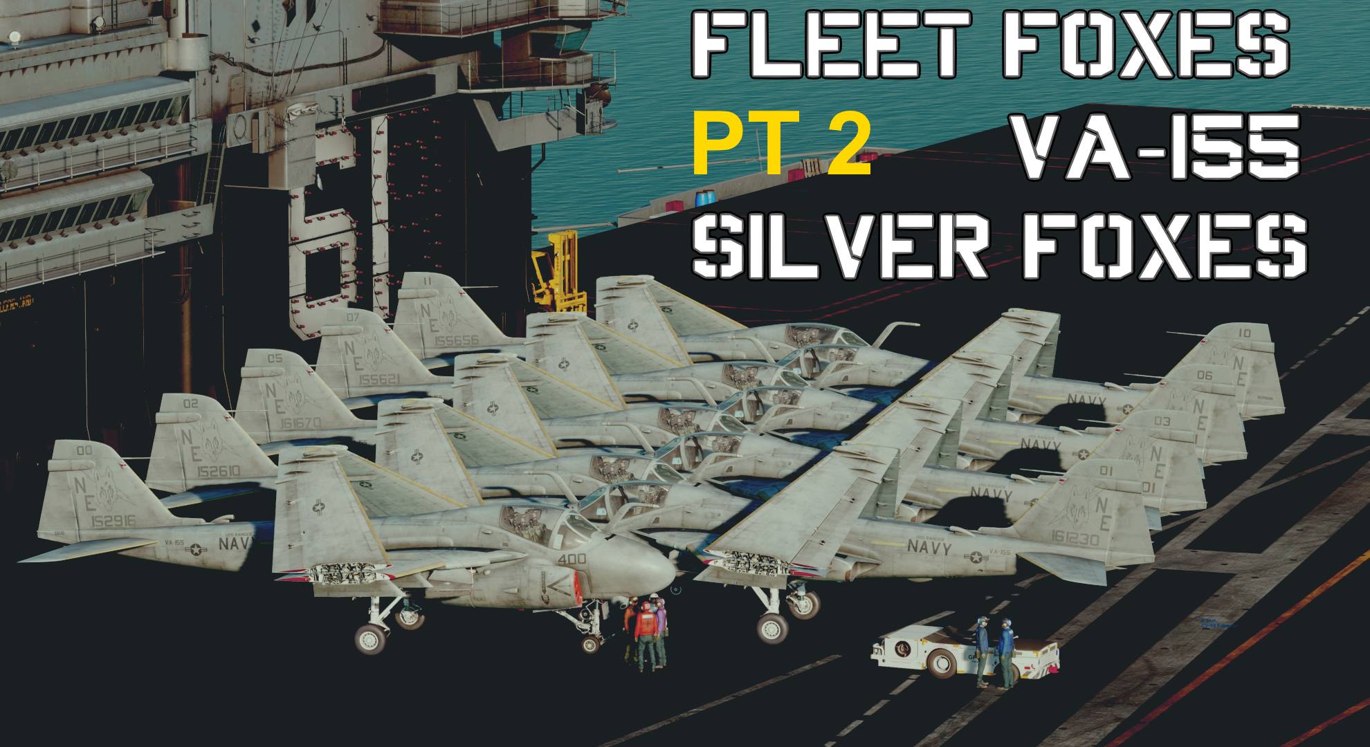 Fleet Foxes Part 2 - VA-155 Silver Foxes MODEX 406/407/410/411
