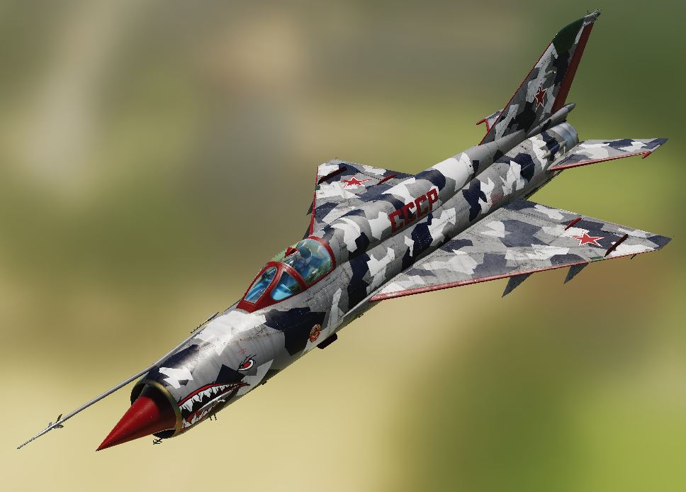 MiG-21Bis CCCP SHARK (fictionnal)