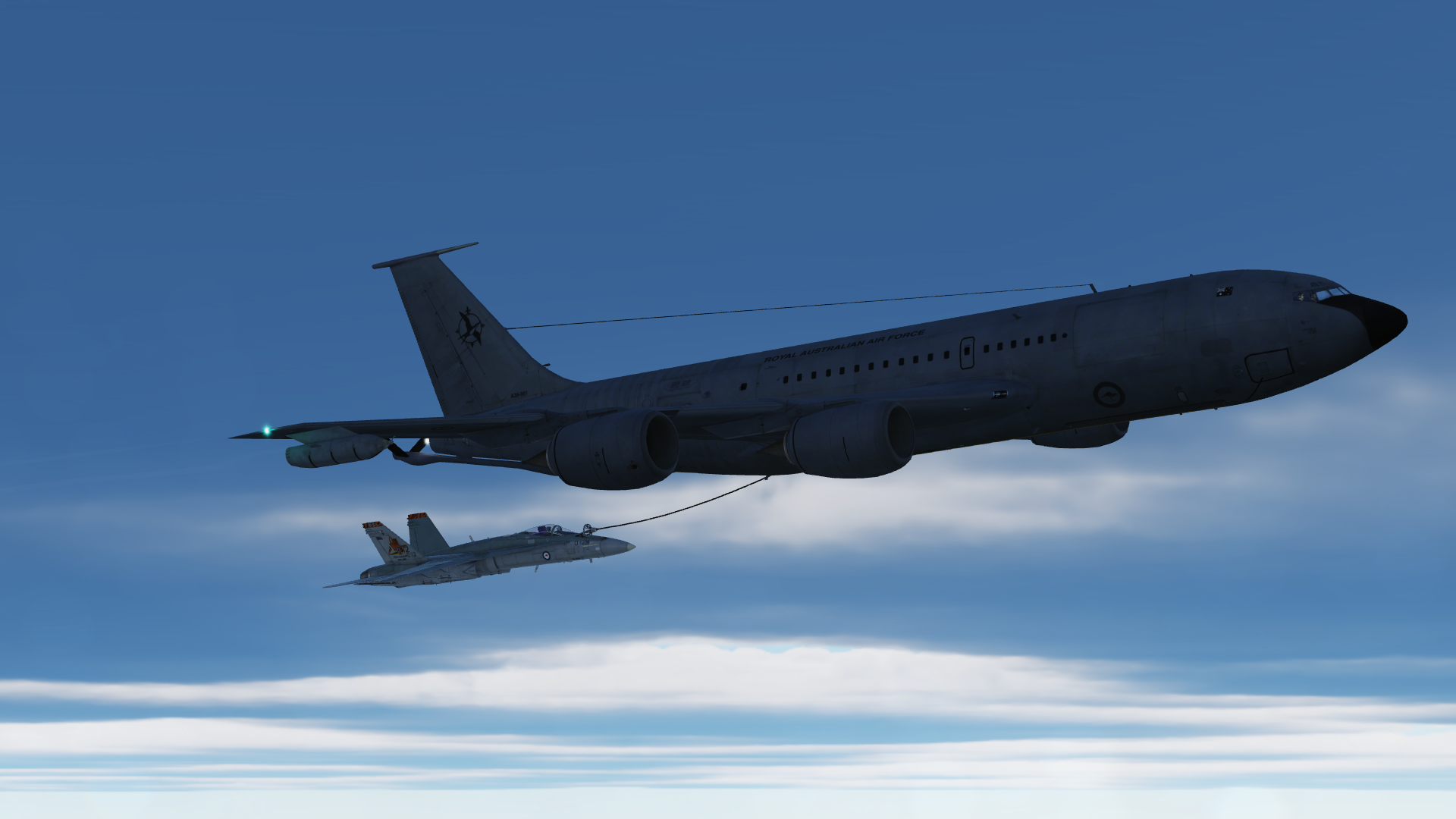 Fictional RAAF No.33 squadron KC135/MPRS livery 