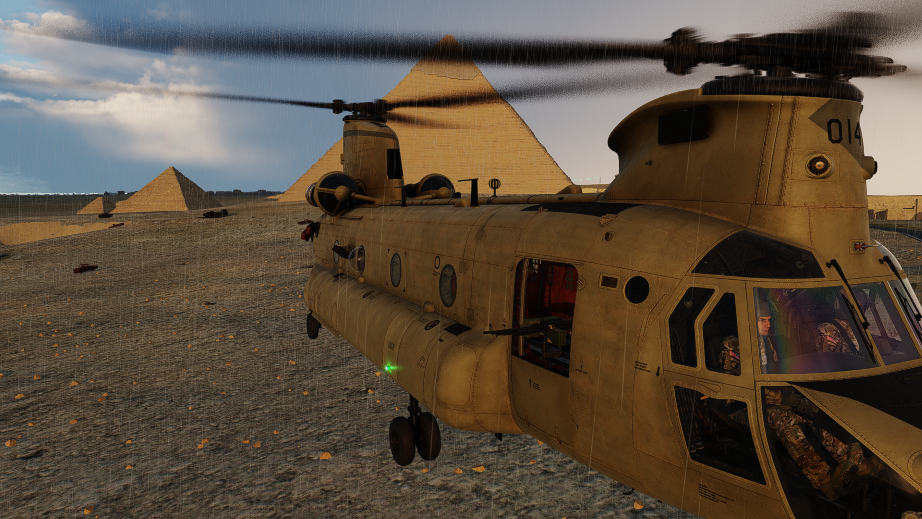 Hostage Rescue Egyptian AH-64D Apache 