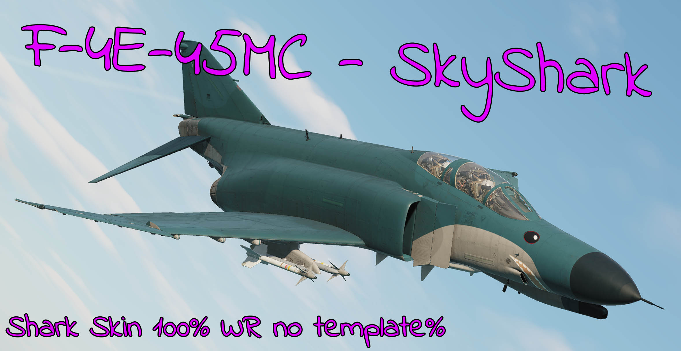 F-4E Blahaj / SkyShark (Blue)