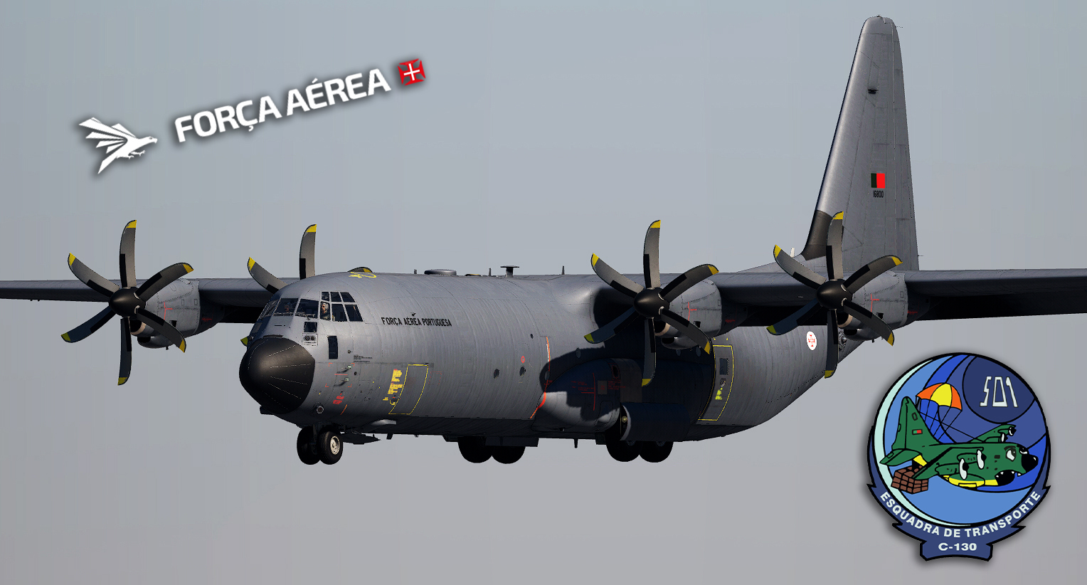 C-130J Portuguese Air Force - 501sqn Bisons