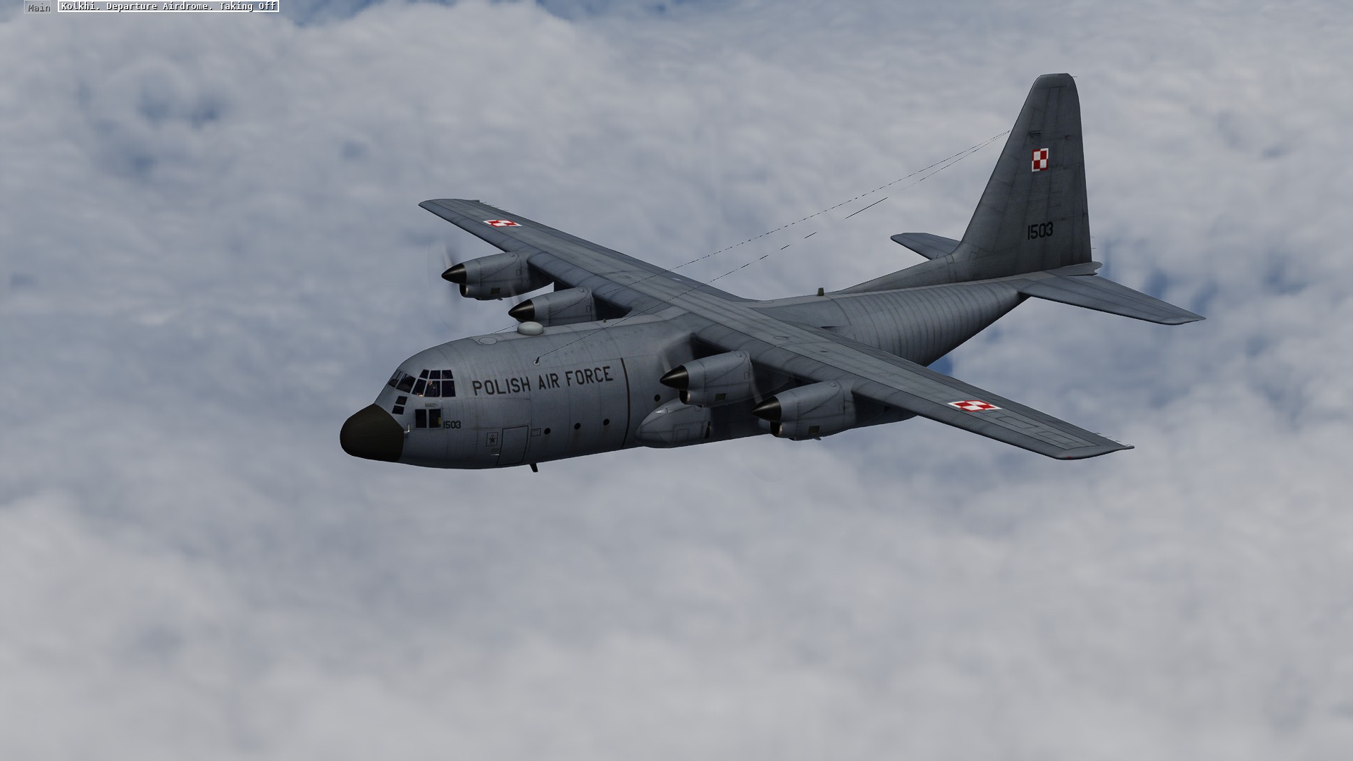 Polish Air Force C-130 Hercules from 33rd Air Base (skinpack) 