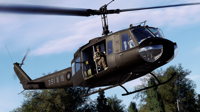 Republic of China Army (Taiwanese Army) UH-1H Liveries Pack Ver1.0