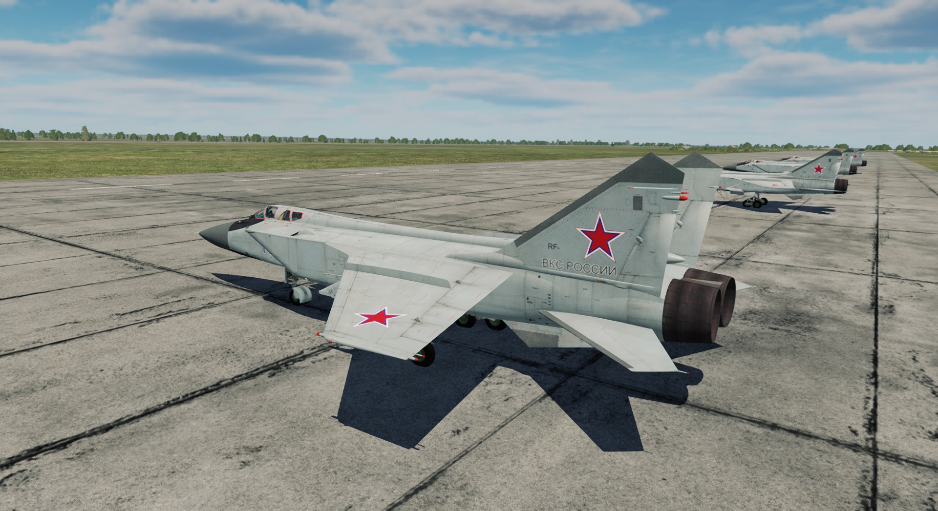 MiG-31BM mod Generic skinpack with new roundles