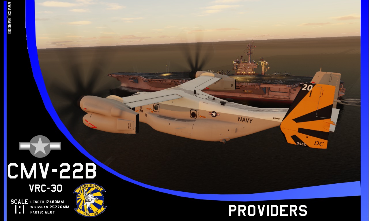 Fleet Logistics Support Squadron 30 "Providers" CMV-22B