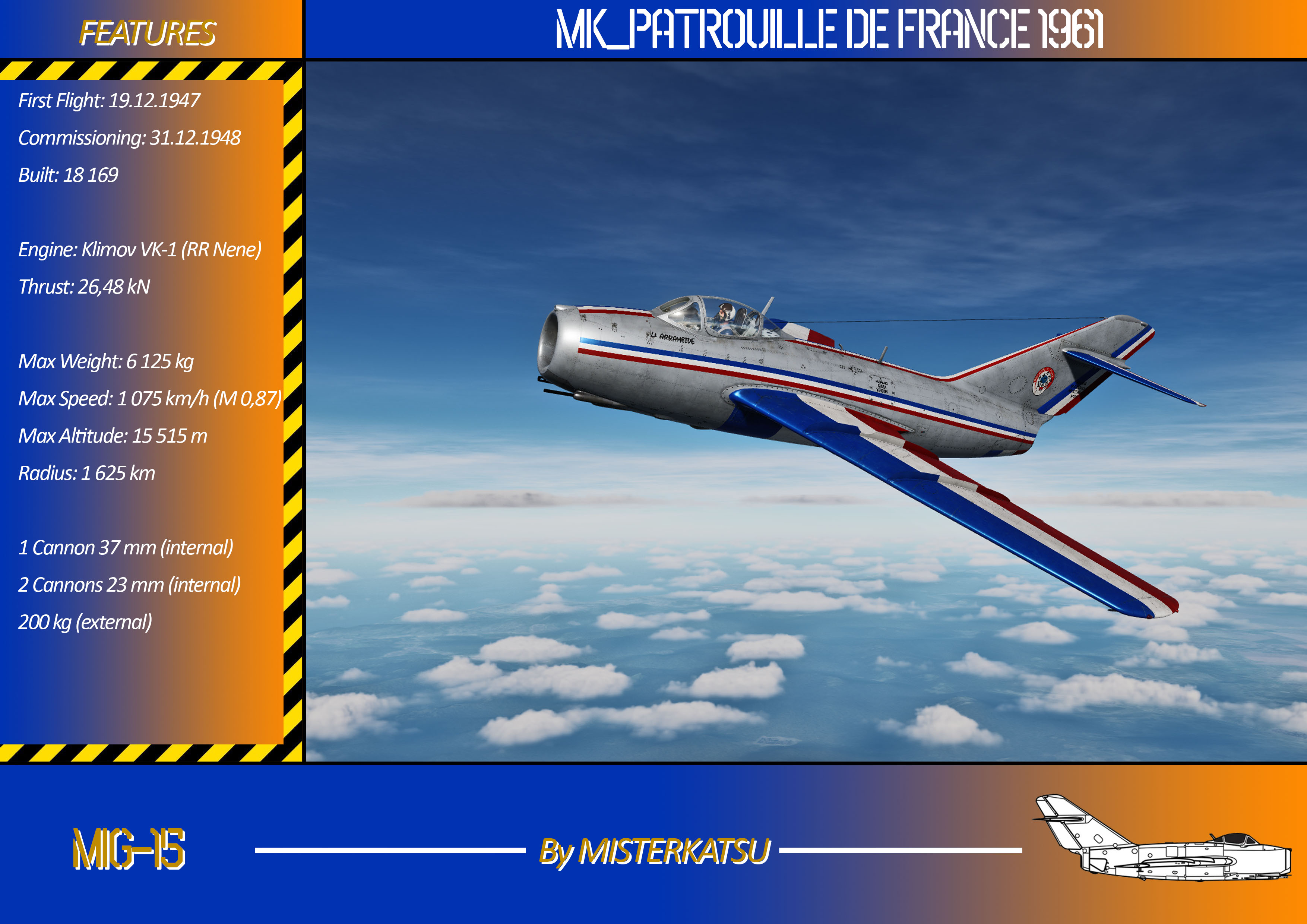 PAF 1961 (Mystère IV)