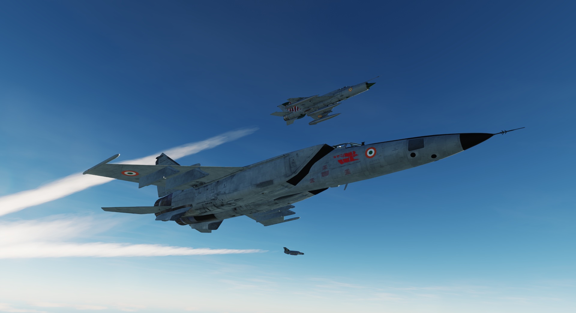 MiG-25RB Indian Air Force No. 102 Squadron 'Trisonics', Adampur AB, October 1990