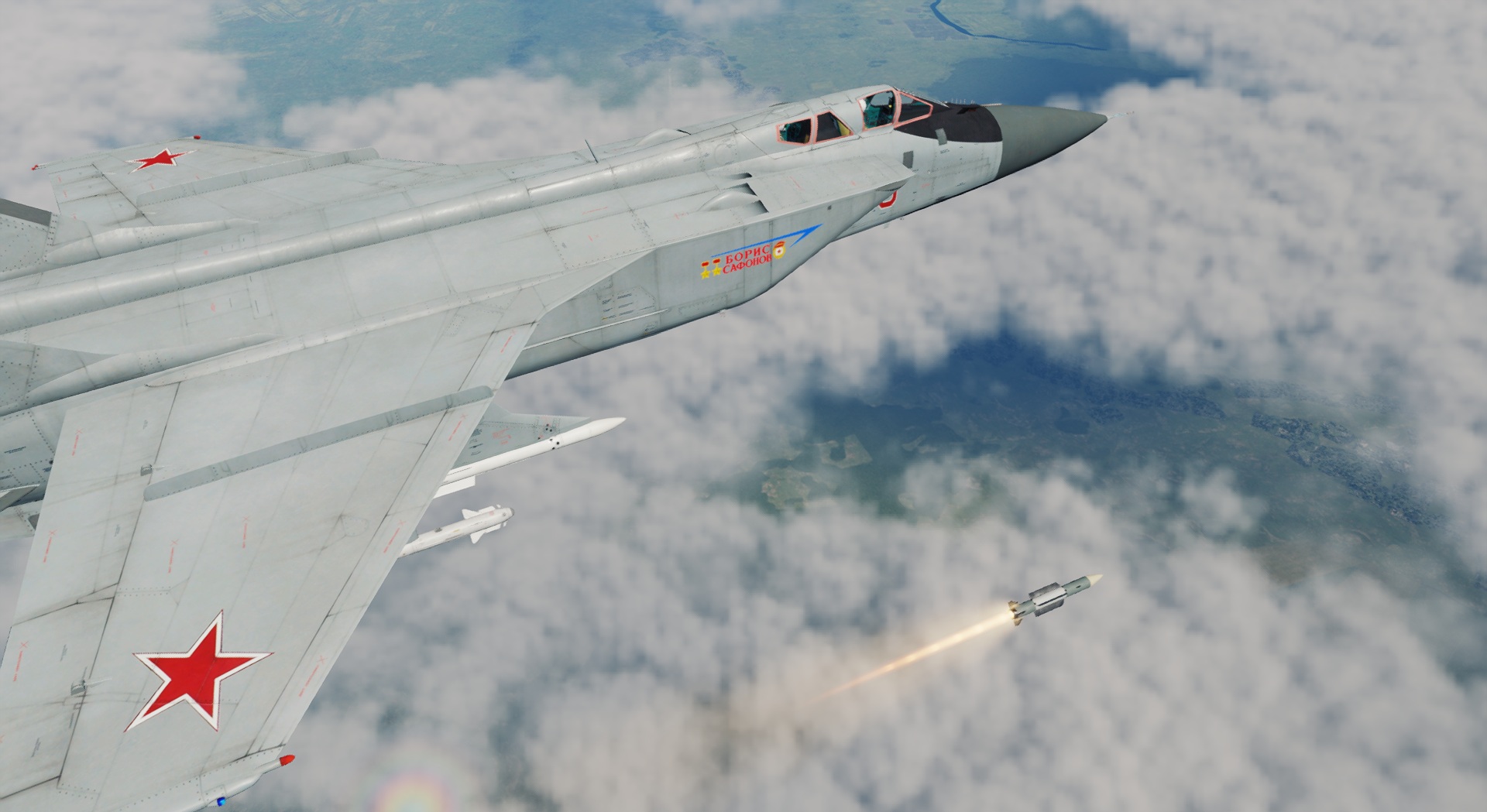 MiG-31BM mod Boris Safonov 174th GvIAP