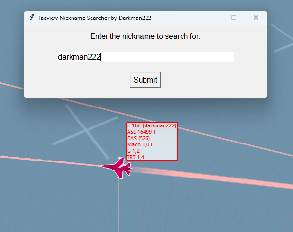 Tacview Nickname Bulk Searcher