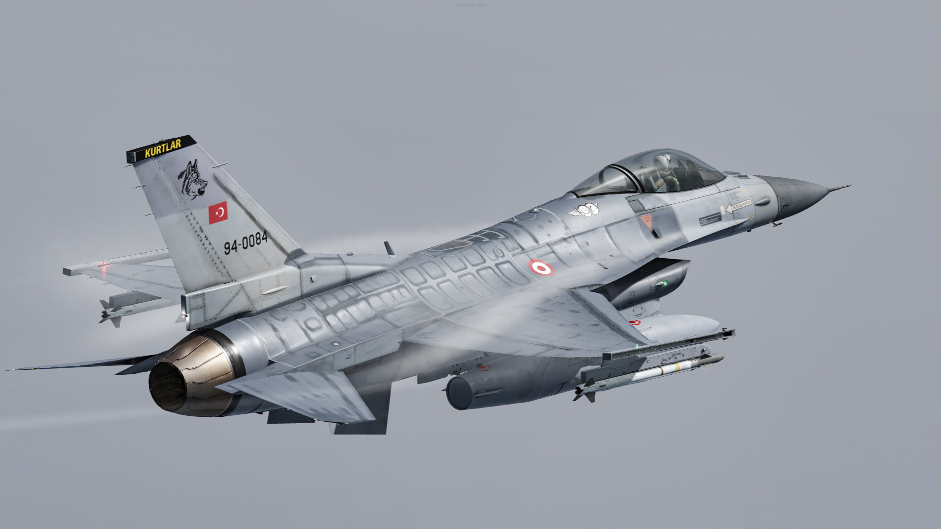 141. Kurt (Wolf) Weathered Turkish Air Force