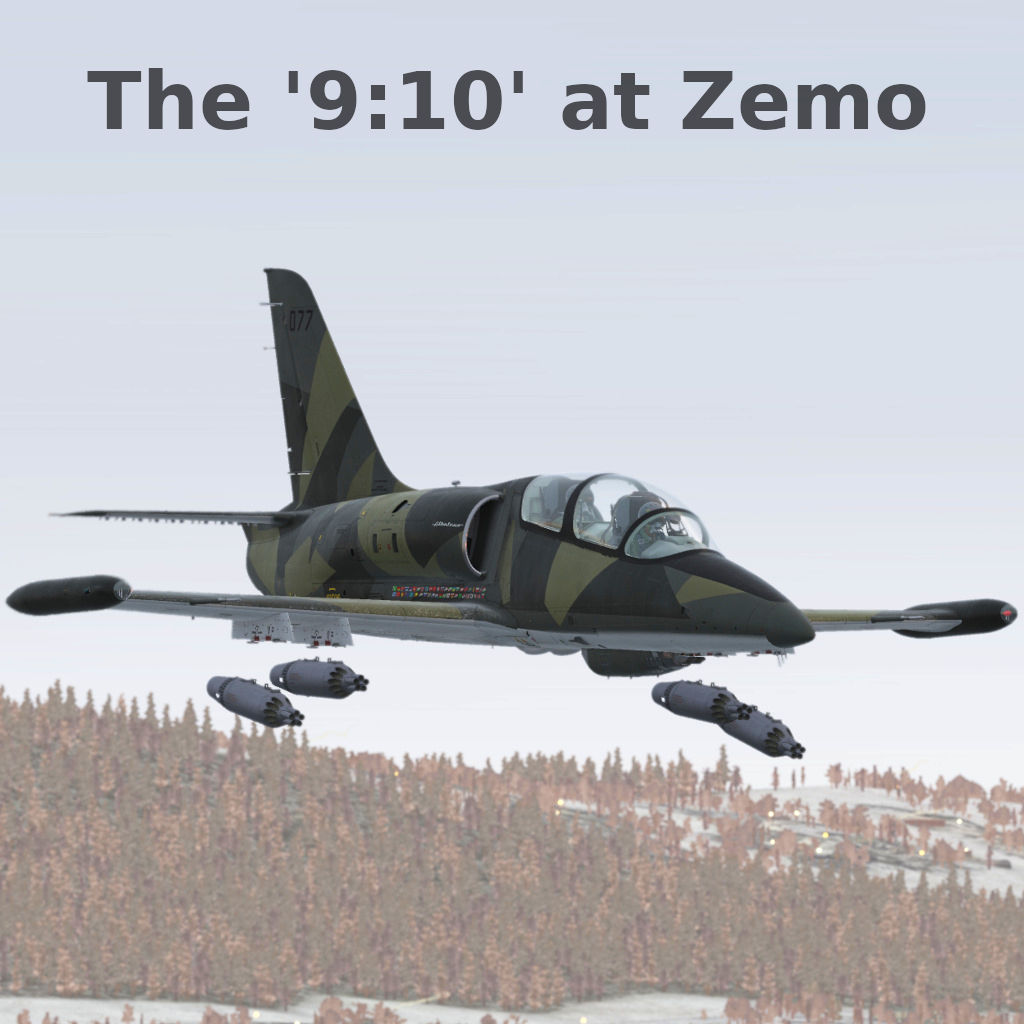 The '9:10' at Zemo (L-39ZA, Caucasus)