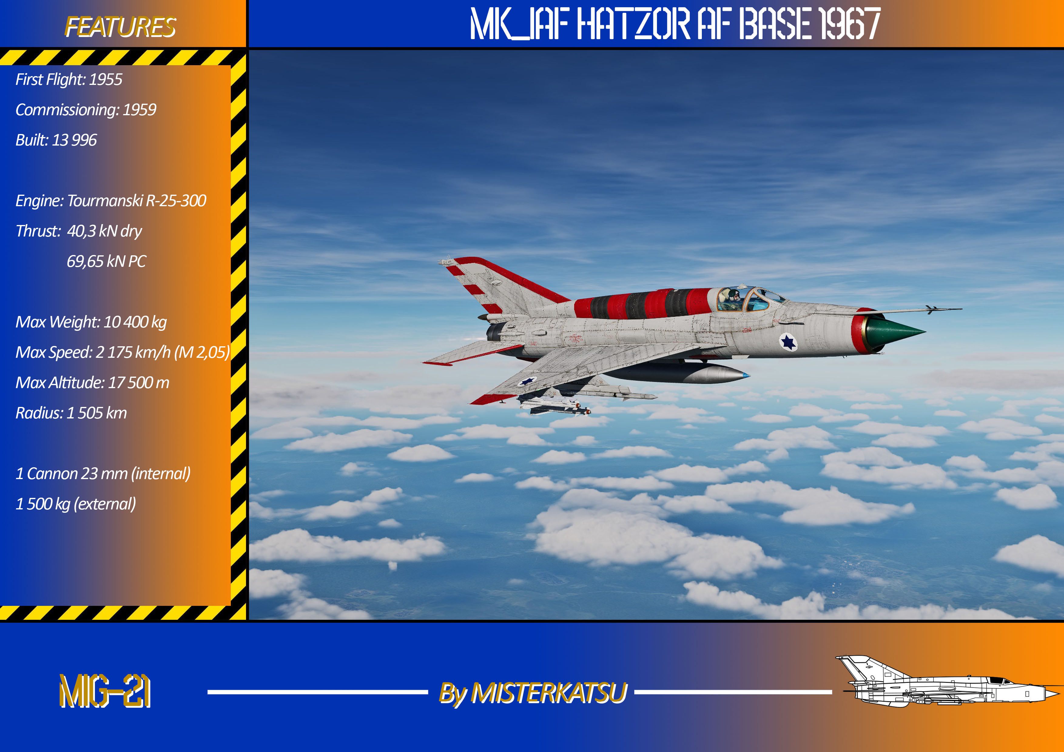 IAF HATZOR AF BASE 1967