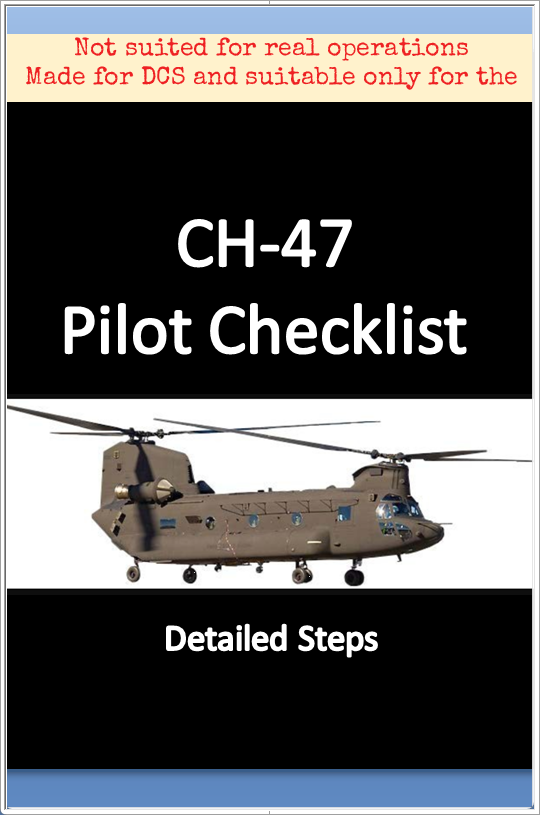 CH-47 Pilot Checklist (detailed)