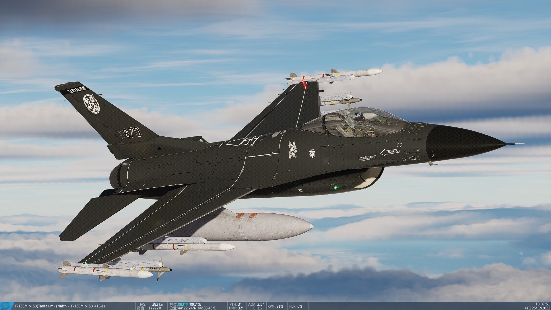 DCS F-16C_50 private-skin "Tantalum"