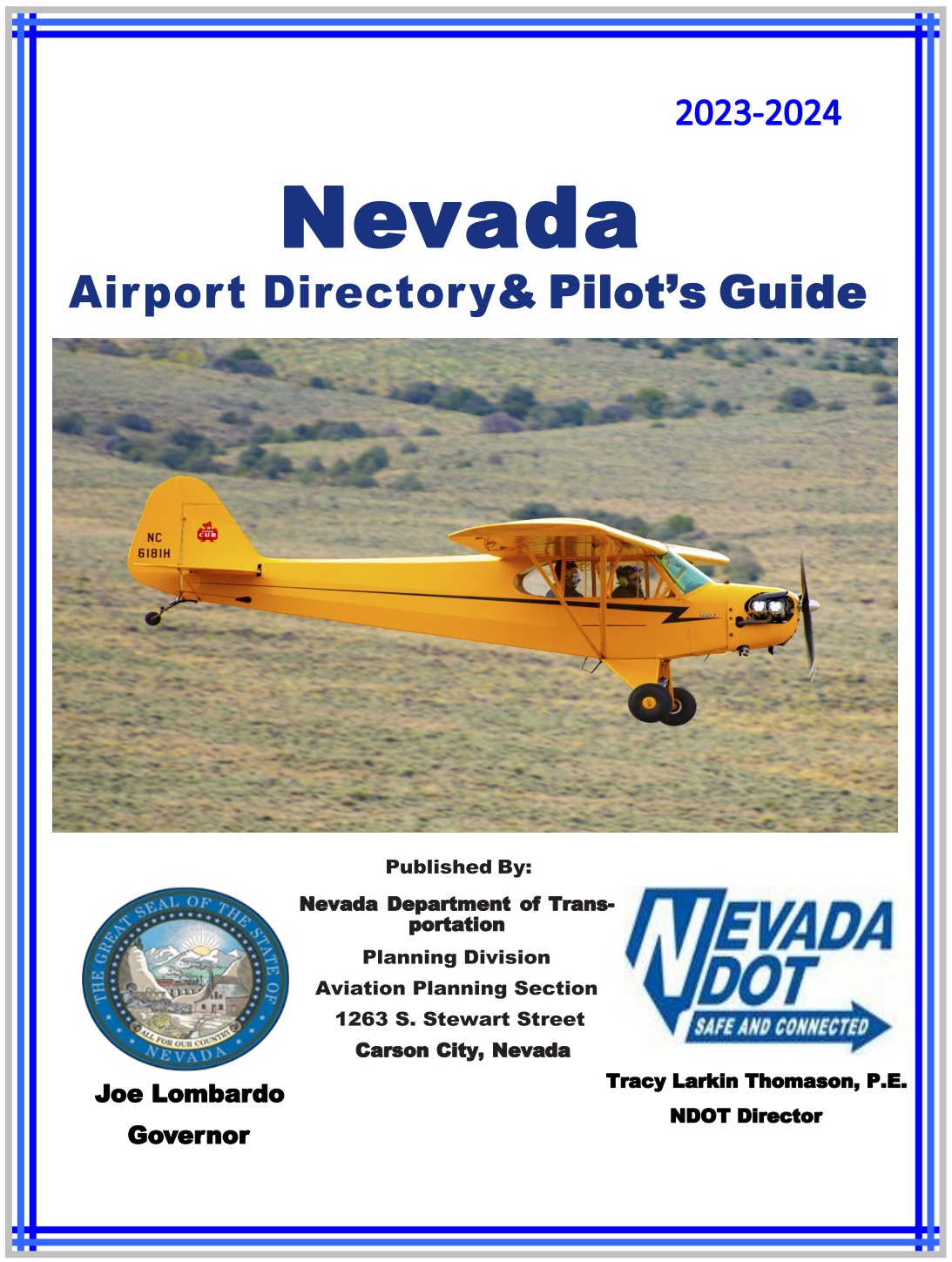 2023-2024 Nevada Airport Directory and Pilot's Guide