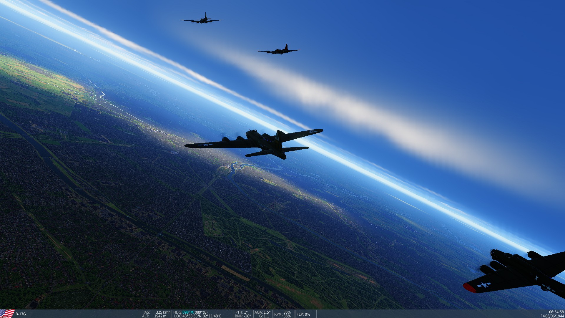 Bomber escort mission over Paris V.1.2