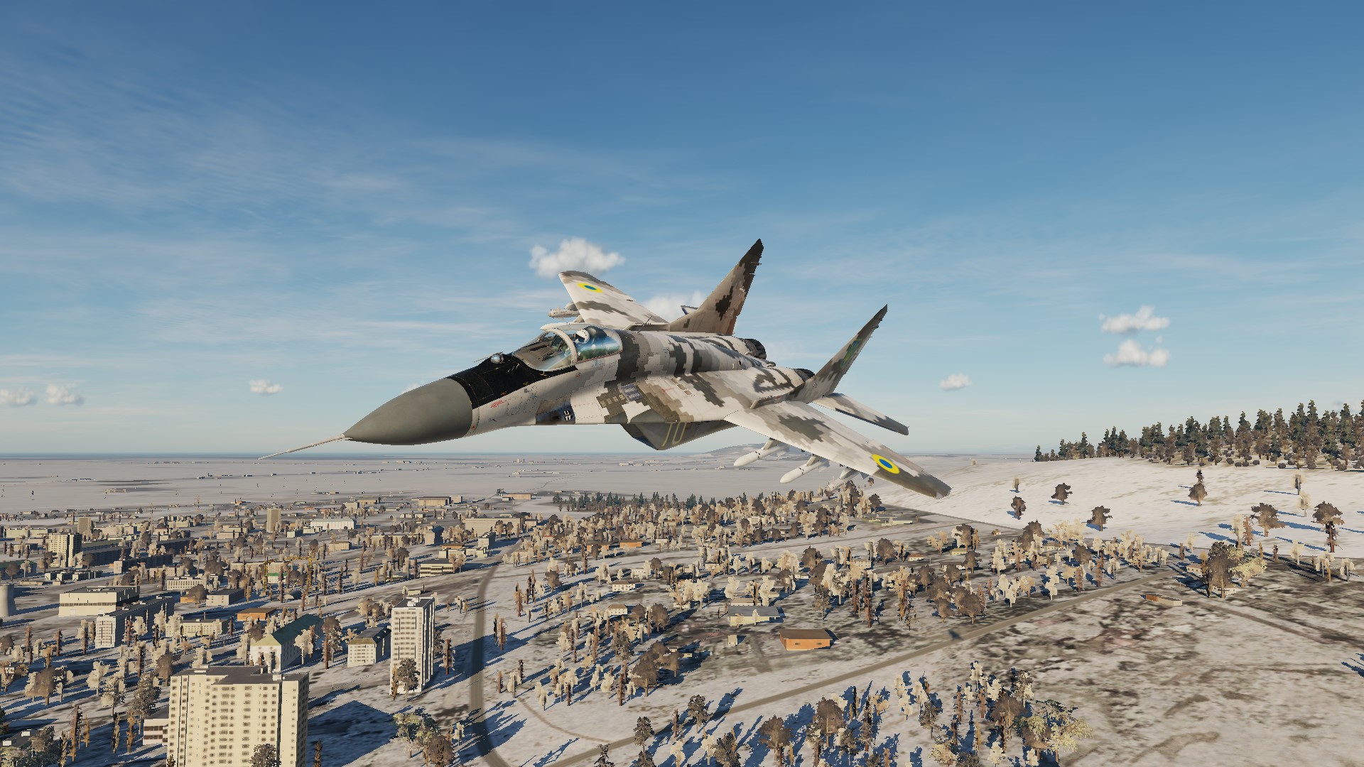 MiG-29C Ukraine AF Digital Pixel 2012 #57 - FIXED