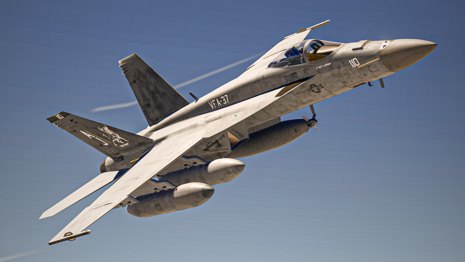 VFA-37 CJS F/A-18E CAG+LINE 2025