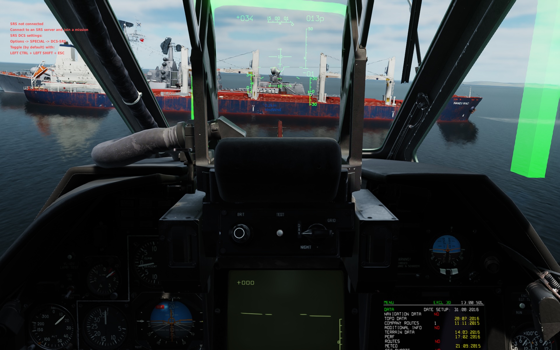 DEFIs Training Mission [02] - Landing on a Ship in the KA50 Black Shark 3