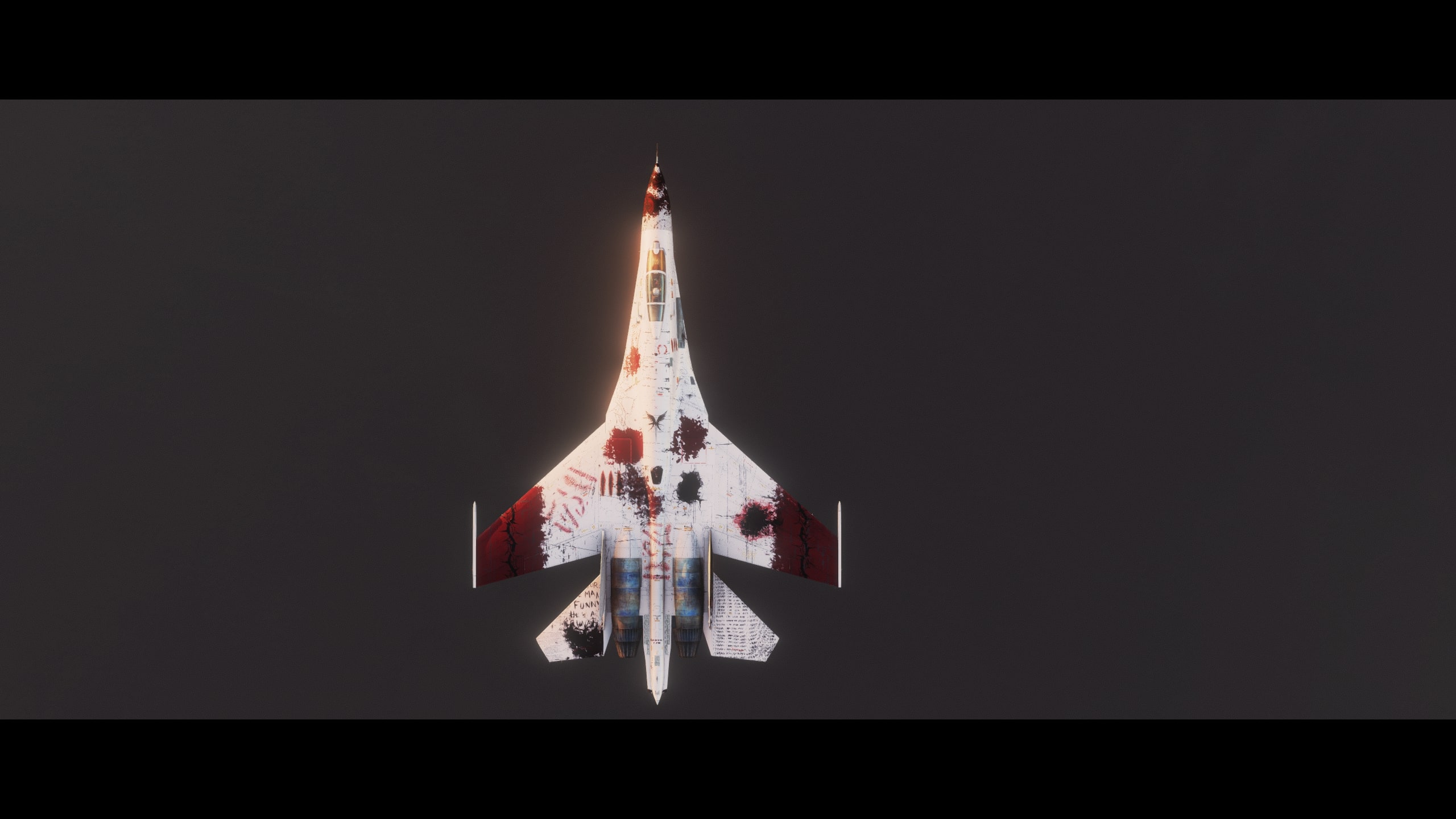 Su-27 Fictional Livery 'Bloody Mary' by LONESTAR