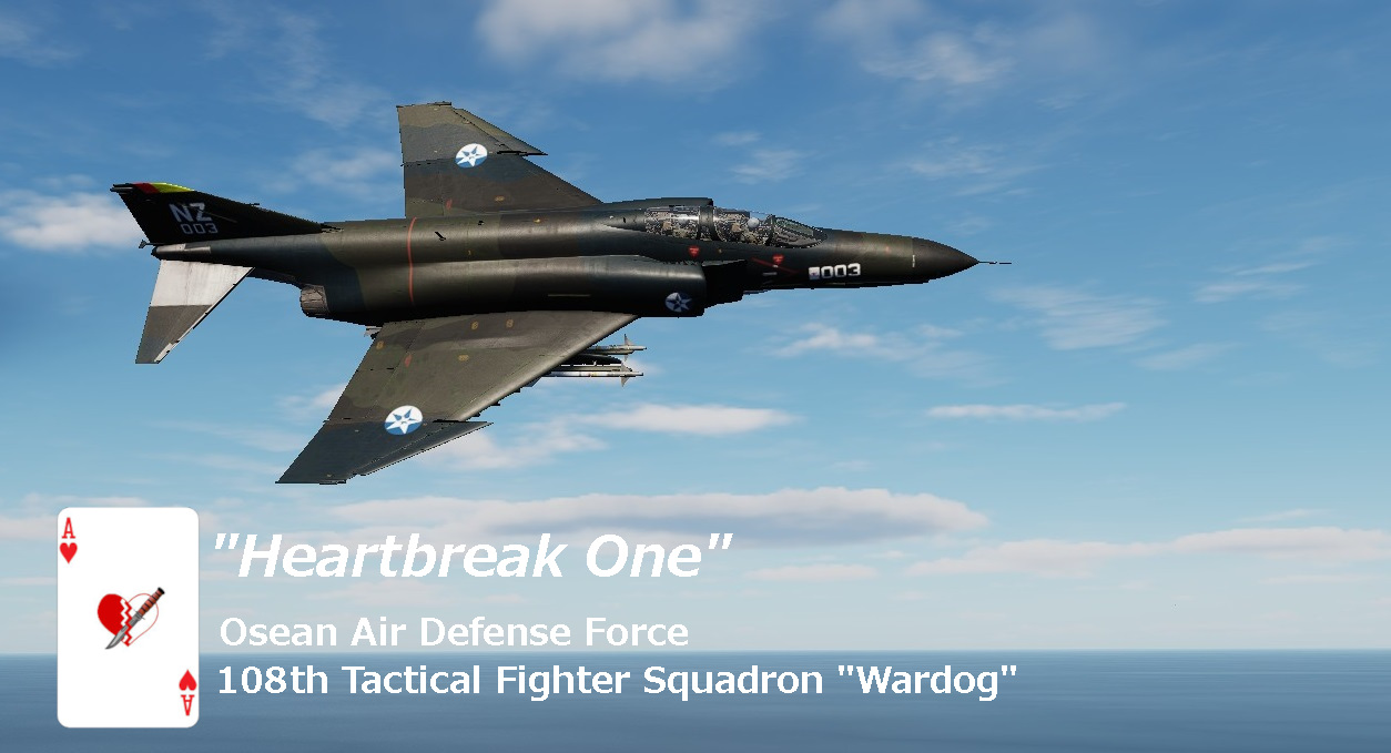 Ace Combat 5 F-4G(F-4E) "Heartbreak One"