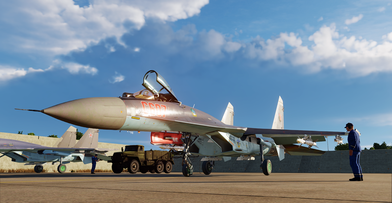 Angola Air Force upgraded SU-27 Grey (fictional)