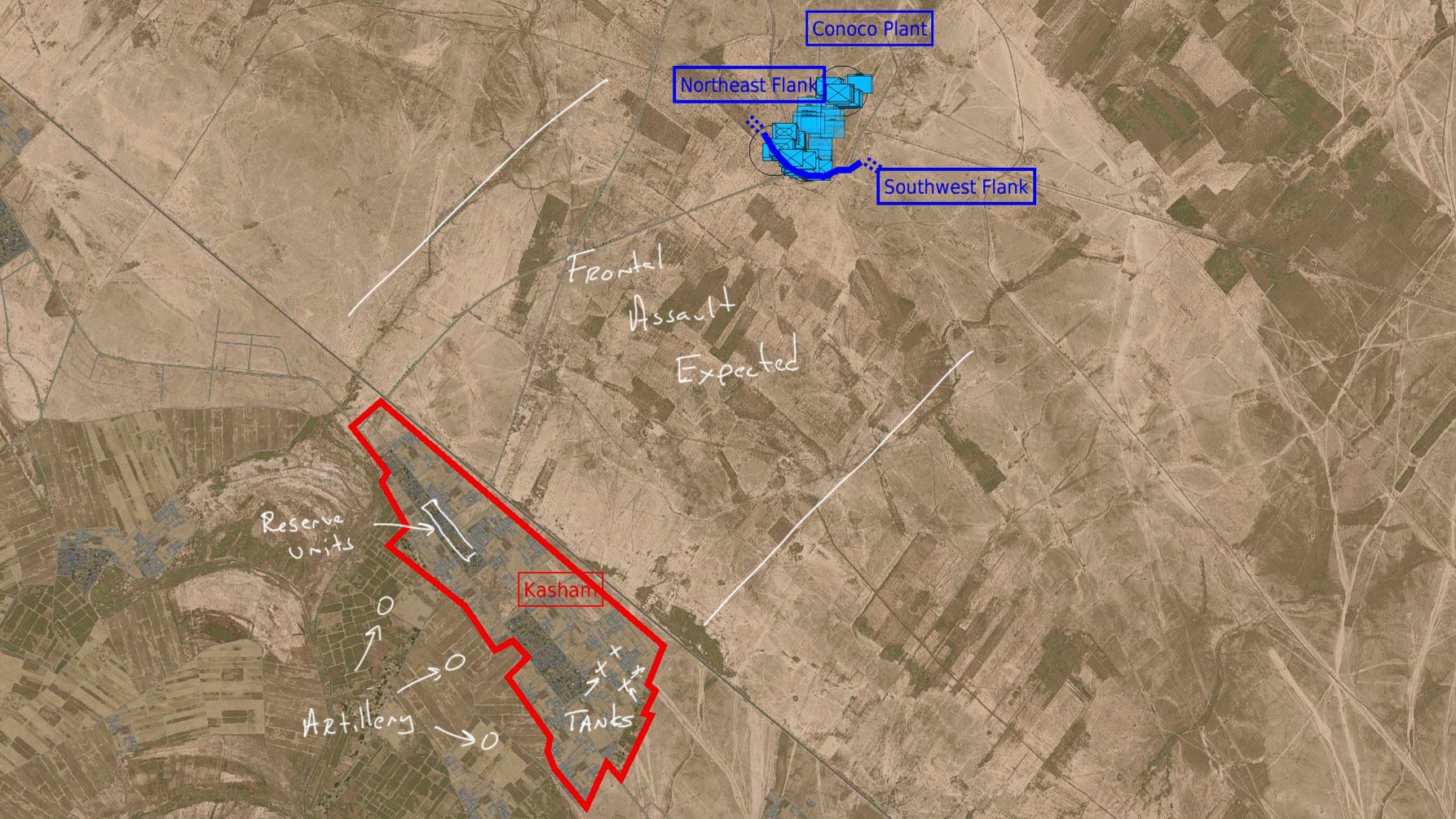 Battle of Khasham - Combined Arms